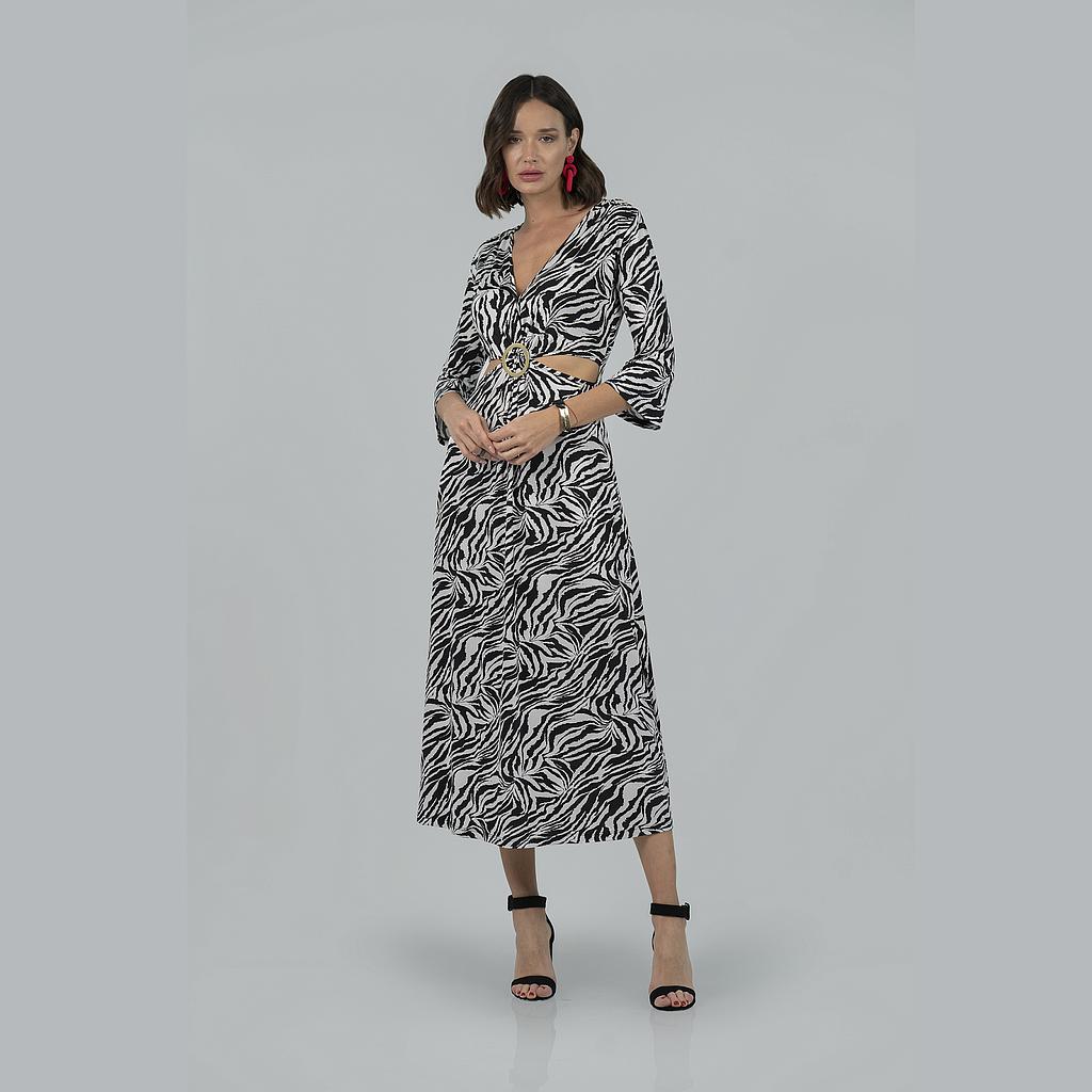 VESTIDO MUJER ANIMAL PRINT GIVE