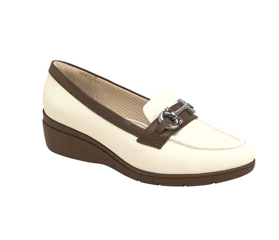 ZAPATO MUJER NAPA OFF WHITE/MADEIRA PICCADILLY