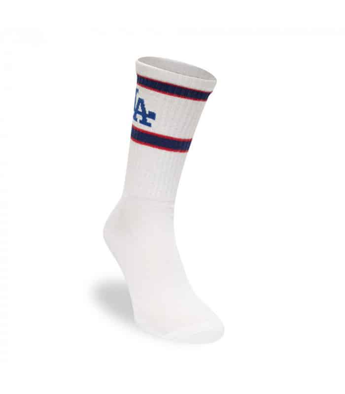 Calcetines Premium Los Angeles Dodgers MLB White New Era