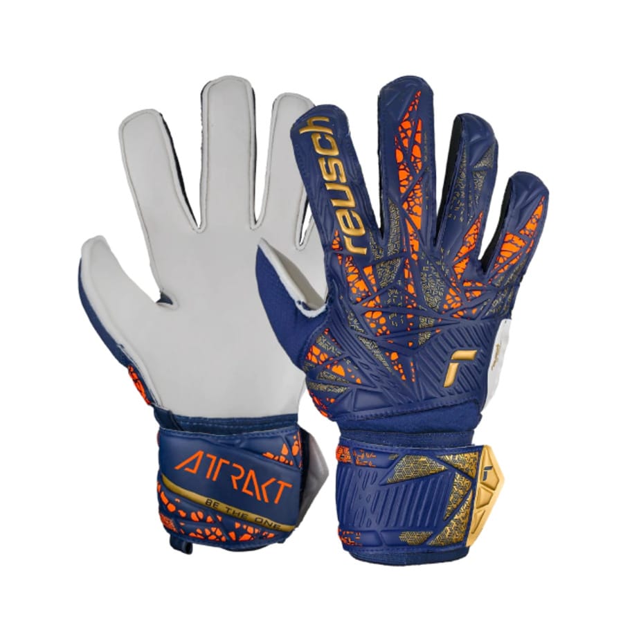 GUANTE ARQUERO ADULTO ATTRAKT SOLID REUSCH AZUL