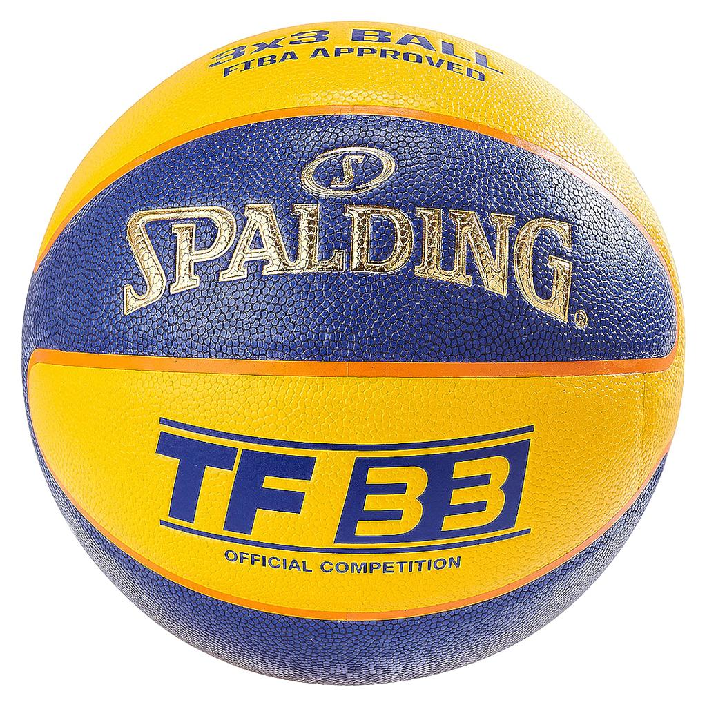 BALON BASQUETBOL TF-33 GOLD-YELLOW N°6 SPALDING