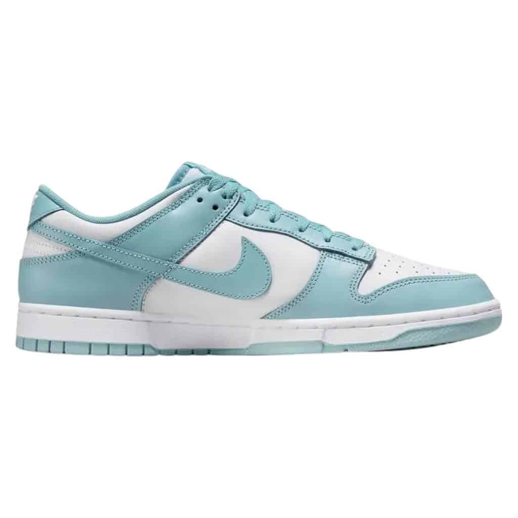 ZAPATILLA DUNK LOW RETRO WHITE DEMIN TURQUESA NIKE
