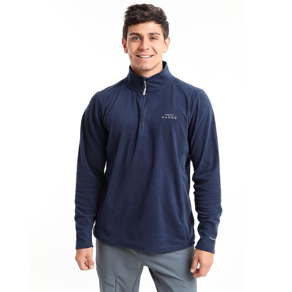 POLAR HOMBRE VALLE DE LA LUNA HALF ZIPPER KNLI16131 AZUL KANNU